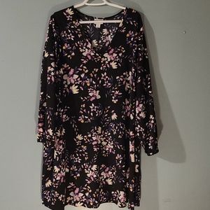 Long Sleeve Floral Dress